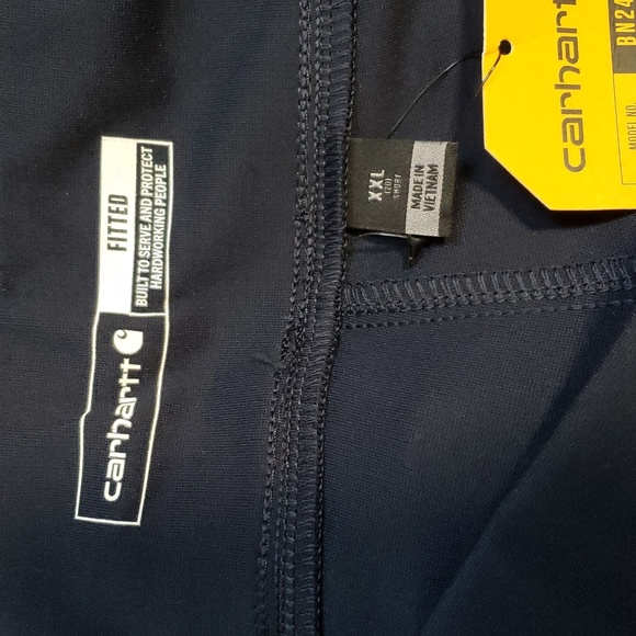 NWT- Carhartt Force® Fitted Mid-Weight Utility Leggings XXL-Short - Picture 10 of 11
